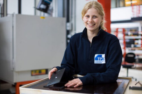 Research project on fixing damages of thermoplastic composite structures