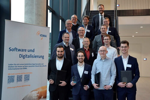 VDMA honors young talent with "Digitization in Mechanical Engineering" young talent award