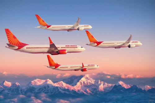 Boeing [NYSE: BA] and Air India today announced the carrier has selected Boeing’s family of fuel-efficient airplanes to expand its future fleet with plans to invest in 190 737 MAX, 20 787 Dreamliner and 10 777X airplanes. (Boeing image)