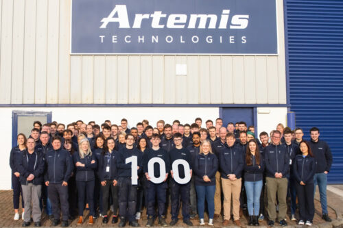 Artemis Technologies continues recruitment drive following hire of 100th employee