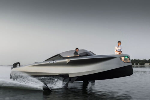 Foiler the flying yacht - Credits Guillaume Plisson