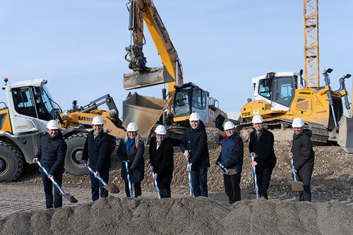 Ready to rumble: On 13 December 2022, construction work started with a ground-breaking ceremony.