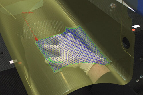 yMatch, AR solution for manufacturing complex composite parts