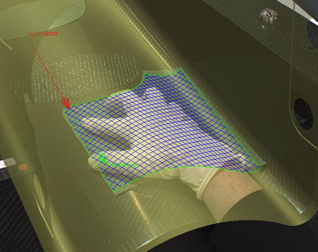 PlyMatch, AR solution for manufacturing complex composite parts