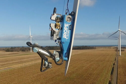 Rope Robotics’ wind turbine blade repairs pay off in six months