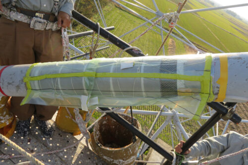 Toray becomes joint winner in Japan’s Sixth Infrastructure Maintenance Awards for developing innovative technique to repair transmission tower corrosion