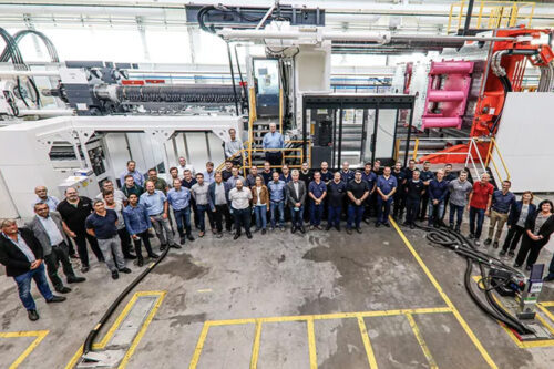 Engel supplies two 8,000-tonne injection moulding machines to North America