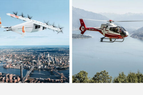 Dufour Aerospace and Swiss Helicopter announce purchase of Aero2 and Aero3 aircraft