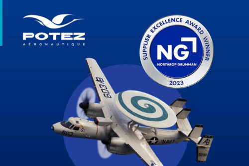 Potez Aéronautique recognized by Northrop Grumman for Supplier Excellence