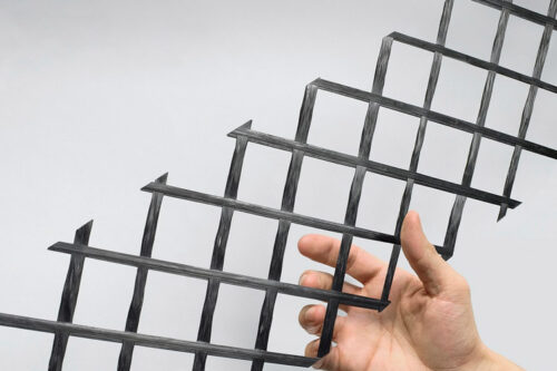 Meet the “carbon” in CarbonCast: C-GRID carbon fiber grid used in precast insulated wall panels