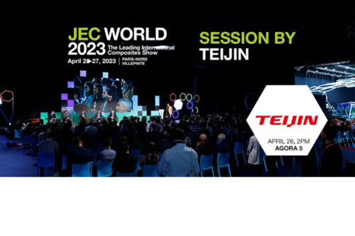 Teijin to present its holistic approach to net-zero CO2 emissions at JEC World 2023