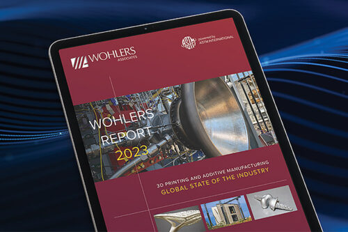 Wohlers report 2023 unveils continued double-digit growth in additive manufacturing