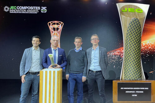 Le Cetim est lauréat des JEC Composites Innovation Awards 2023