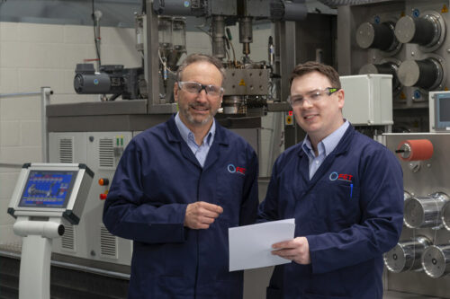 FET’s Director of Technology, Mark Smith and new R&D Manager, Dr Jonny Hunter