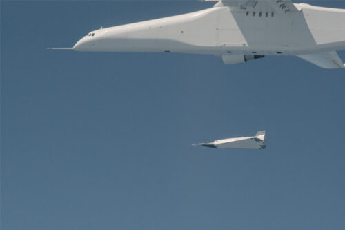 Stratolaunch completes separation test of Talon-A vehicle