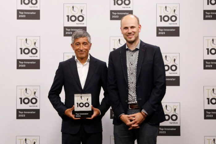 TOP 100 Award officially handed over to Schmidt & Heinzmann
