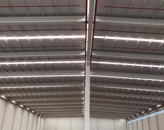 Composite domes combine the use of natural light and greater thermal comfort