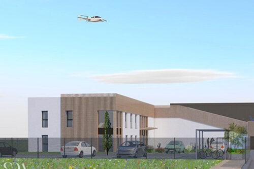 Construction work is launched for the industrial facility where VoltAero will build its Cassio electric-hybrid aircraft family in France
