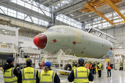 Airbus inaugurates new Toulouse A320 Family final assembly line