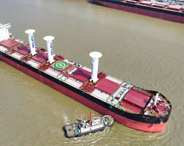Protected: The rotor sail manufactured by Zhongfu Lianzhong ready to go to sea