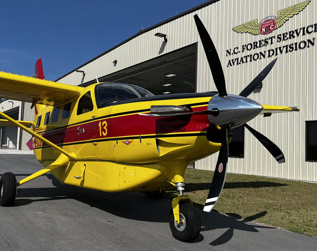 The state of North Carolina receives Daher’s first Kodiak 100 multi-mission aircraft equipped with a five-blade composite propeller