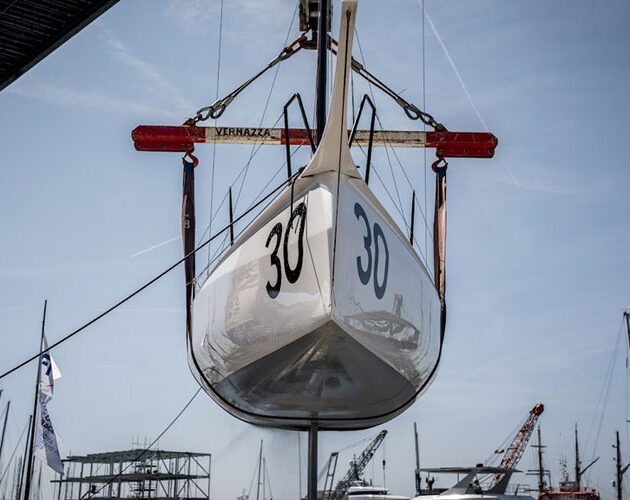 NLcomp launched the world’s first recyclable production boat at The Ocean Race Grand Finale in Genoa