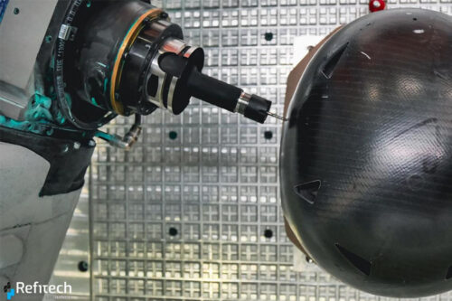 Innovation leap for Refitech with 5-axis CNC machining of carbon components