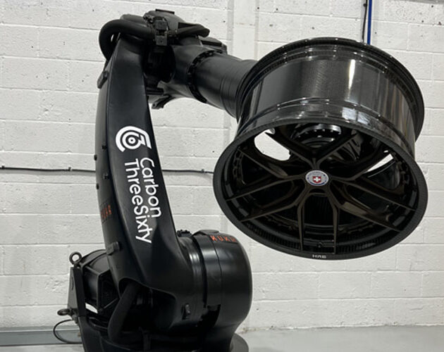 Carbon ThreeSixty welcomes the arrival of new 6 axis robotic filament winding cell
