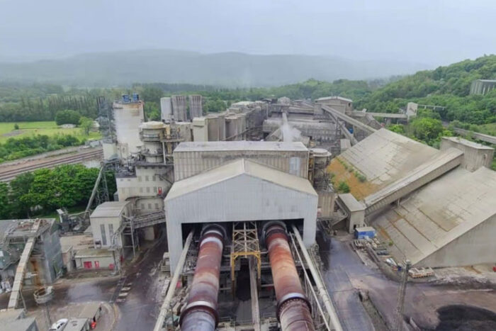 Breedon Group's Hope Cement Works Facility in Derbyshire, United Kingdom.