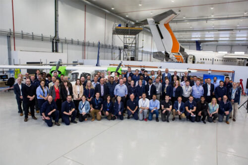 Cranfield Aerospace Solutions unveils refurbished facilities for the development of zero-emissions aircraft