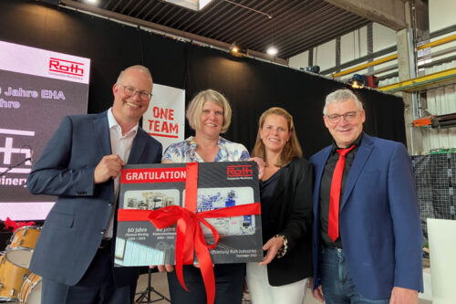 Roth Composite Machinery celebrates double anniversary of the original companies: 100 years of experience and expertise