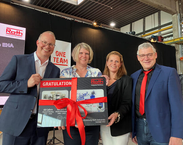 Roth Composite Machinery celebrates double anniversary of the original companies: 100 years of experience and expertise