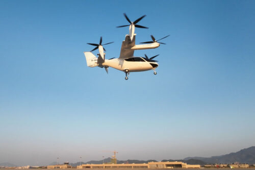 Tcab Tech's E20 eVTOL completed first test flights with Safran's motors