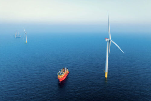 GE Vernova’s first Haliade-X offshore wind turbine installed at sea begins producing power