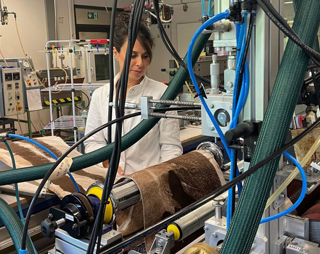 Lignin coating makes geotextiles made from environmentally friendly natural fibres durable