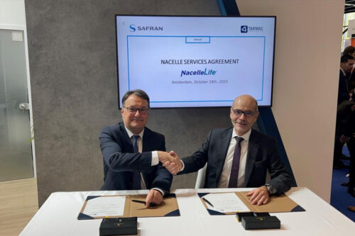 Safran signs a NacelleLife™ services agreement with Tarmac Aerosave for Airbus fleet maintenance across its sites
