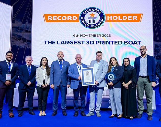 Al Seer Marine and Abu Dhabi Maritime unveil world’s largest 3D-printed boat