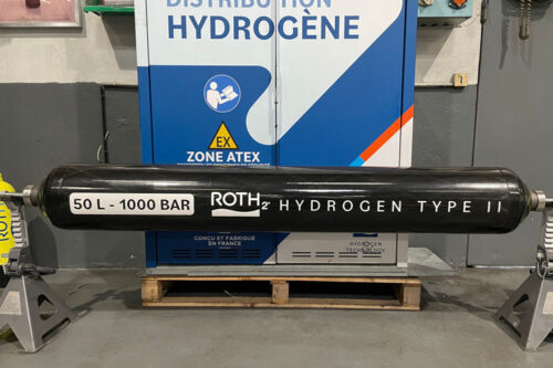 RotH2 entame une démarche de certification pour ses bouteilles de stockage hydrogène 1000 bar
