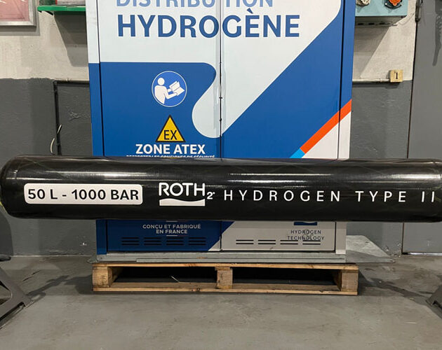 RotH2 entame une démarche de certification pour ses bouteilles de stockage hydrogène 1000 bar