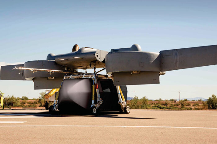 Piasecki Aerial Reconfigurable Embedded System (ARES) Piasecki Aerial Reconfigurable Embedded System (ARES) tilt-duct vertical takeoff and landing (VTOL) unmanned aerial system (UAS)