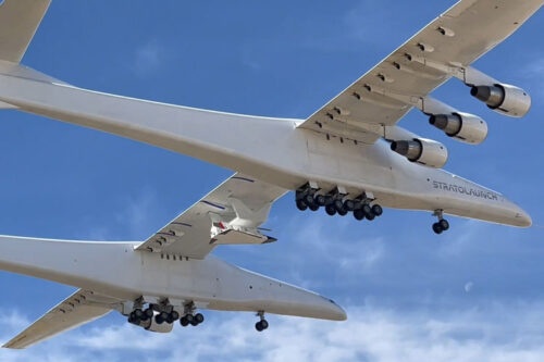 Stratolaunch successfully completes captive carry flight with TA-1 test vehicle