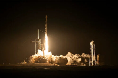 IM-1 Mission Nova-C Lunar Lander successfully enroute to the moon following its launch on SpaceX’s Falcon 9