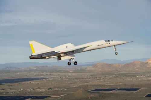 XB-1 Receives Special Flight Authorization to Exceed Mach 1