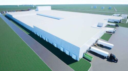 Conceptual image of Asahi Kasei's new battery separator plant in Canada