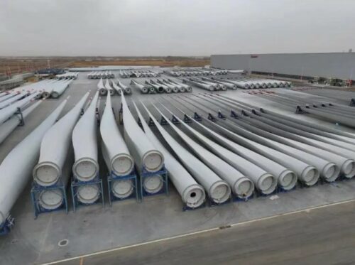 Shanghai Petrochemical's carbon fiber supports one of the world's longest onshore wind turbine blades