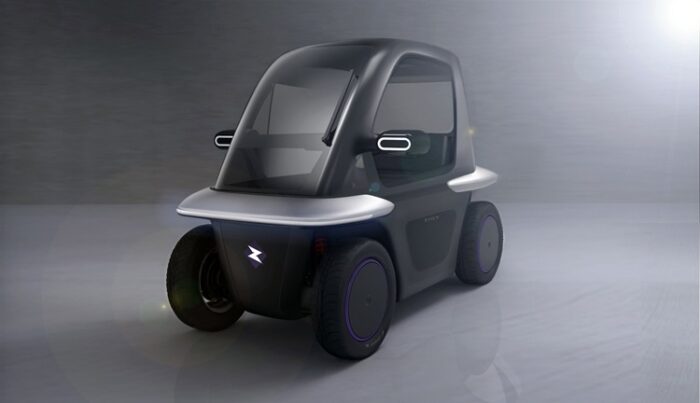 Zigy, an electric vehicle by Andrea Mocellin and Dexet Technologies