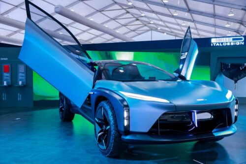 The Quintessenza concept car