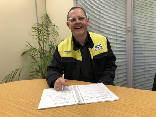 Chris Allan, Plant Manager AOC Haverhill
