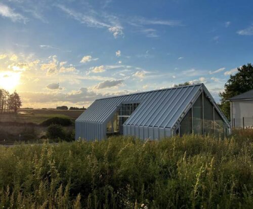 Maison bioclimatique en composites Caerostris