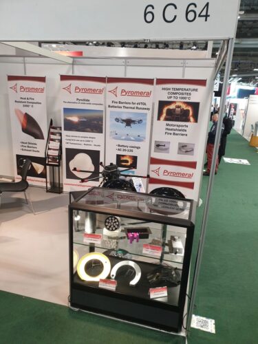 Le stand de Pyromeral sur JEC World 2024